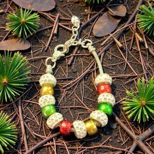 Christmas Themed Multicolor Bracelet